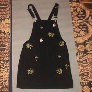 floral overalls